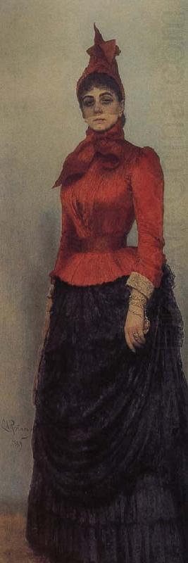 Ickes ancient Li portrait, Ilia Efimovich Repin